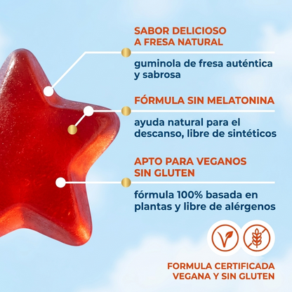 LullaBites – Gummies de Descanso Nocturno