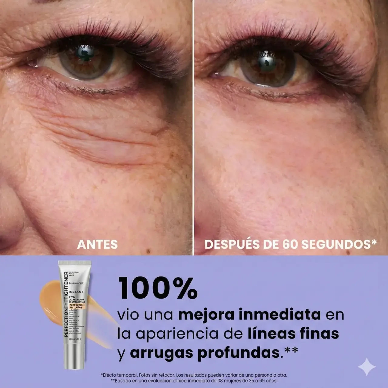 Gel tensor rejuvenecedor de ojos